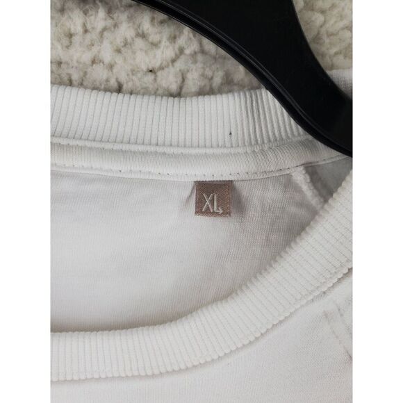 Taylor Swift Eras Tour Unisex XL Sweatshirt White Multi Graphic Organic Cotton - Picture 4 of 13